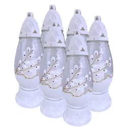 920-znicze jajka duże białe opakowanie